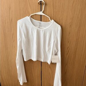Beyond Yoga Crop Long Sleeve Top
